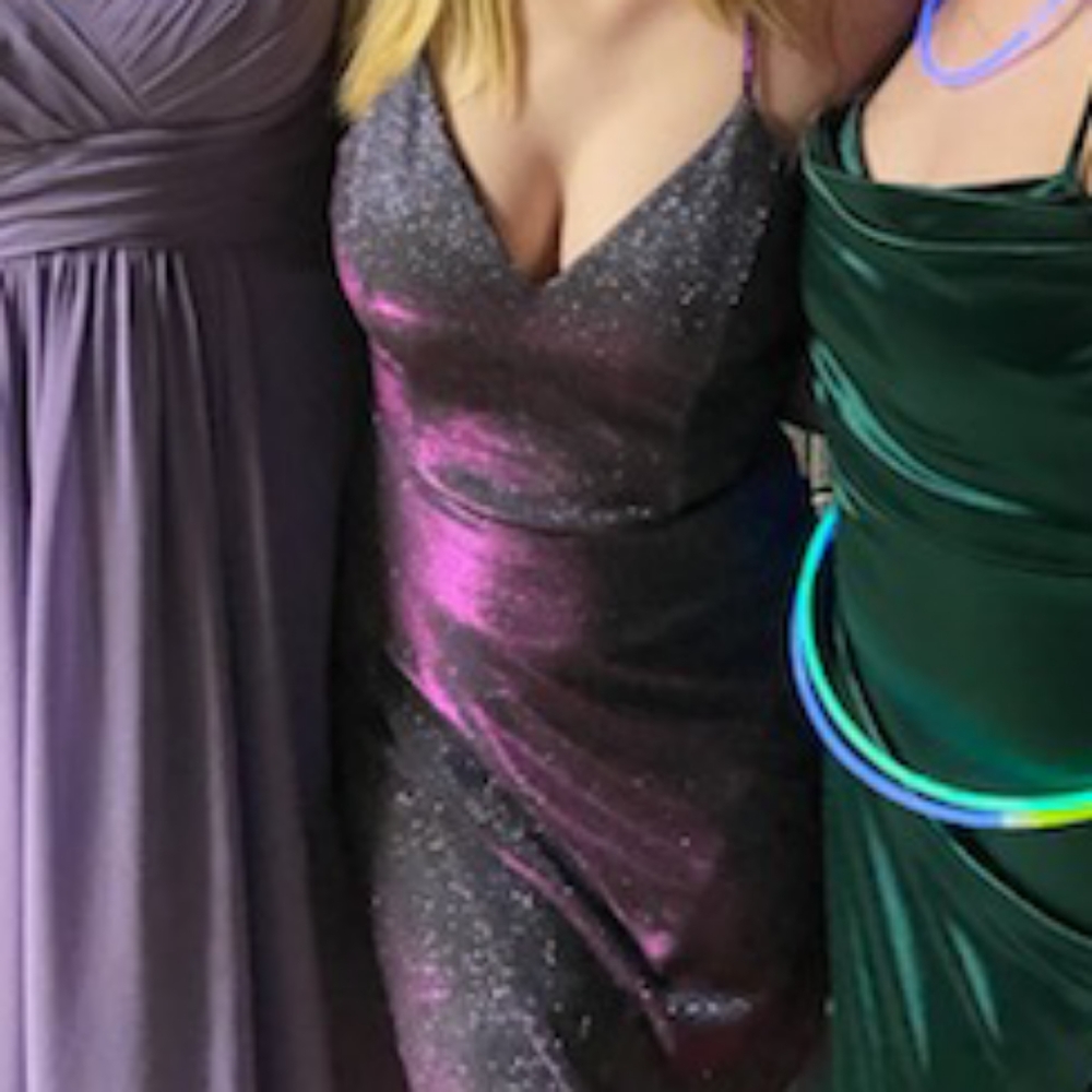 Purple Homecoming Dress